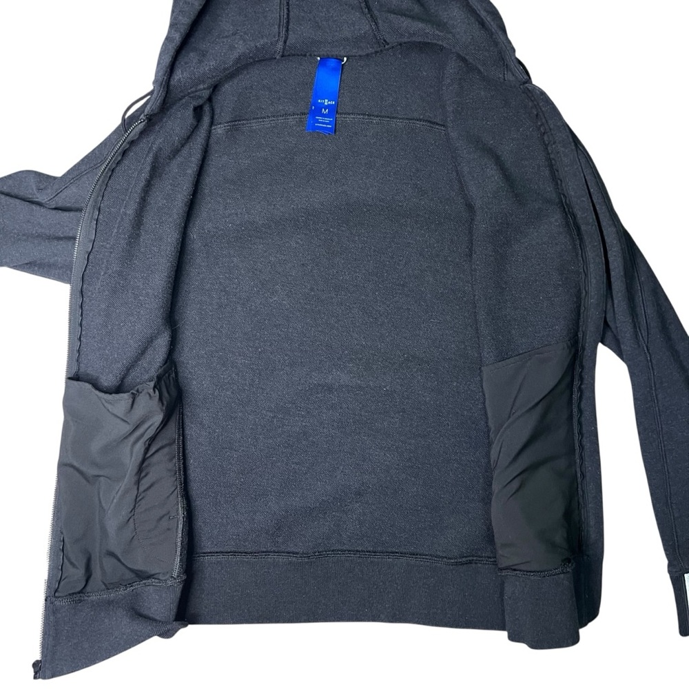 Kit and Ace 100% Cotton Zip Hoodie Size M Dark Gray - Picture 4 of 10